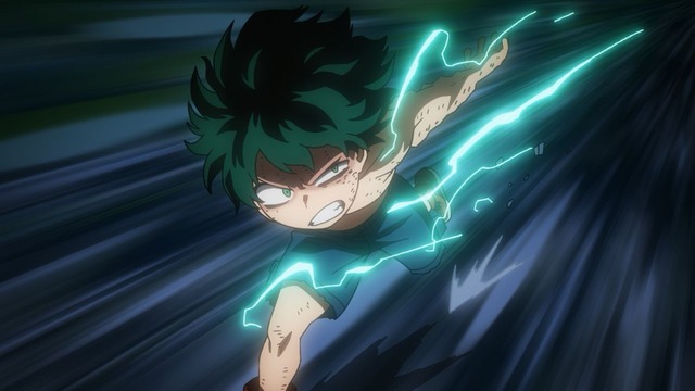 TVアニメ『僕のヒーローアカデミア』第5話場面カット(C)堀越耕平／集英社・僕のヒーローアカデミア製作委員会