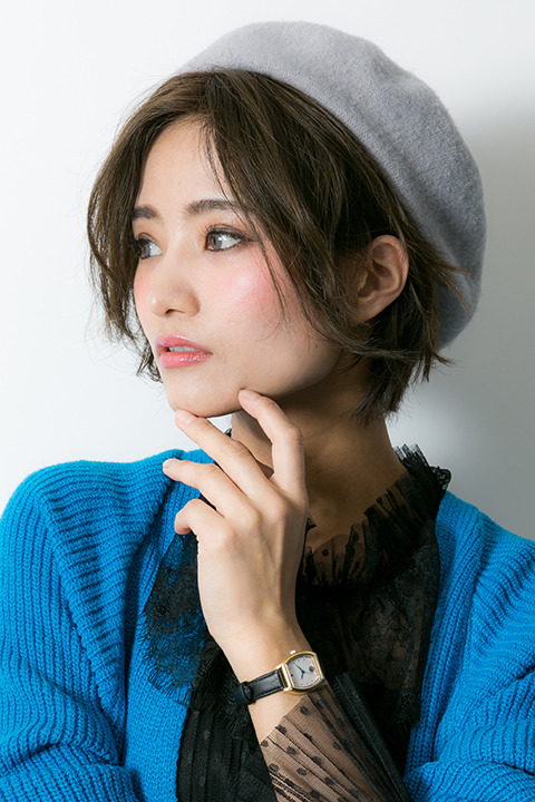 「『刀剣乱舞-ONLINE-』コラボレーション腕時計」歌仙兼定モデル13,000円（税別）(C)2015-2018 DMM GAMES/Nitroplus