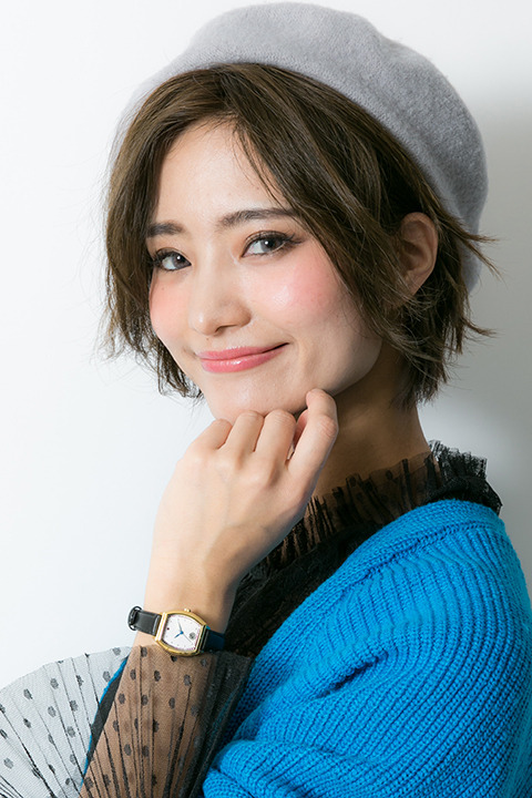 「『刀剣乱舞-ONLINE-』コラボレーション腕時計」歌仙兼定モデル13,000円（税別）(C)2015-2018 DMM GAMES/Nitroplus