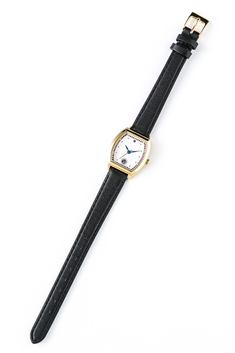 「『刀剣乱舞-ONLINE-』コラボレーション腕時計」歌仙兼定モデル13,000円（税別）(C)2015-2018 DMM GAMES/Nitroplus