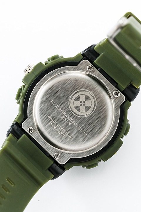 「『刀剣乱舞-ONLINE-』コラボレーション腕時計」御手杵モデル13,800円（税別）(C)2015-2018 DMM GAMES/Nitroplus