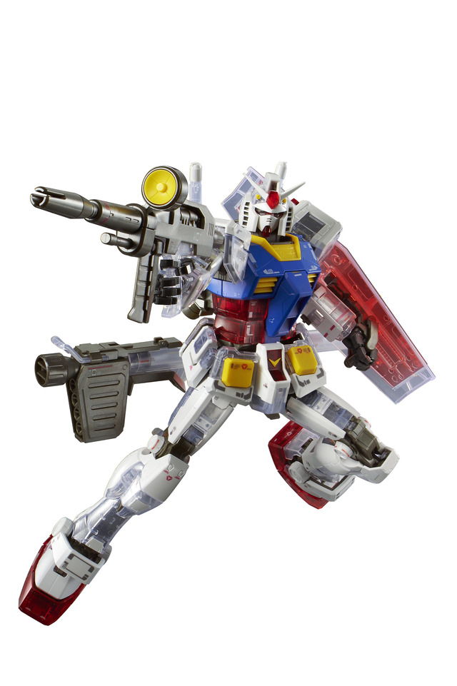 「一番くじコラボ 機動戦士ガンダム ガンプラ」1回650円（税込）A賞 MG1/100 RX-78-2ガンダムVer.3.0[ソリッドクリア／スタンダード](C)創通・サンライズ