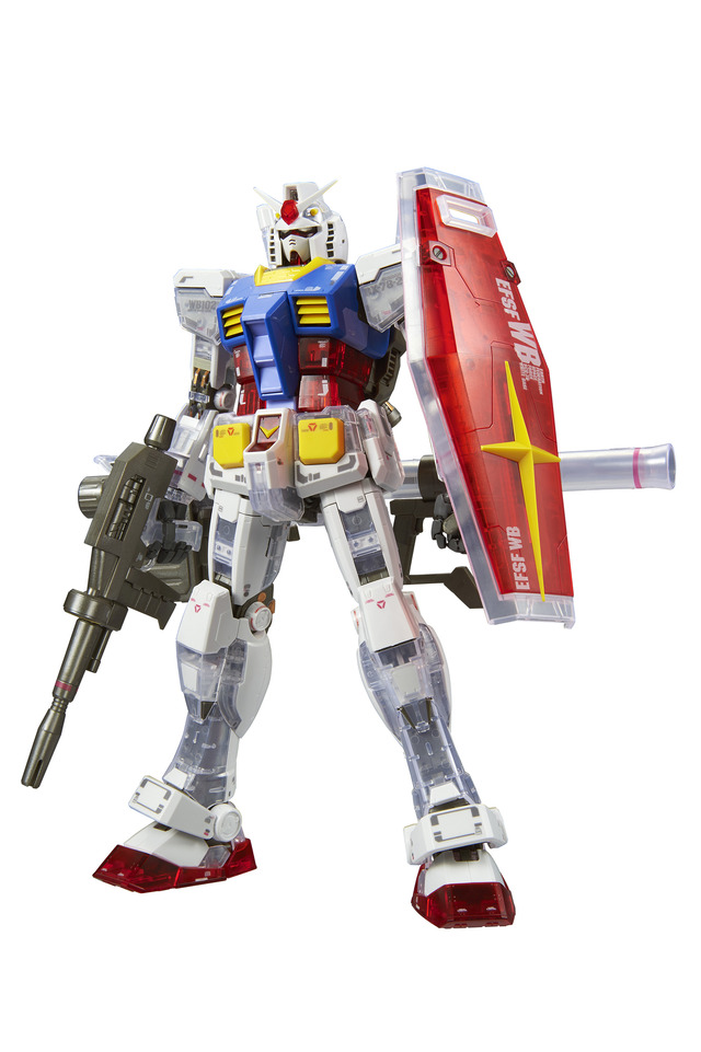 「一番くじコラボ 機動戦士ガンダム ガンプラ」1回650円（税込）A賞 MG1/100 RX-78-2ガンダムVer.3.0[ソリッドクリア／スタンダード](C)創通・サンライズ