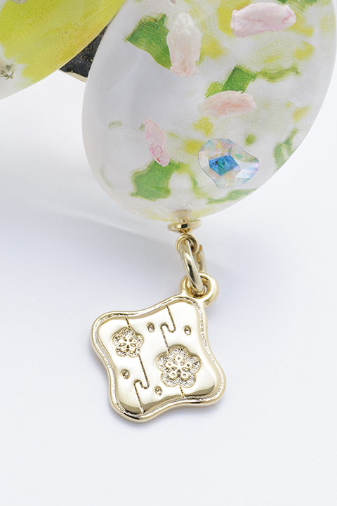 『A3!』コラボレーション バレッタ　春組 モデル／4,800円（税別）(C)Liber Entertainment Inc. All Rights Reserved.