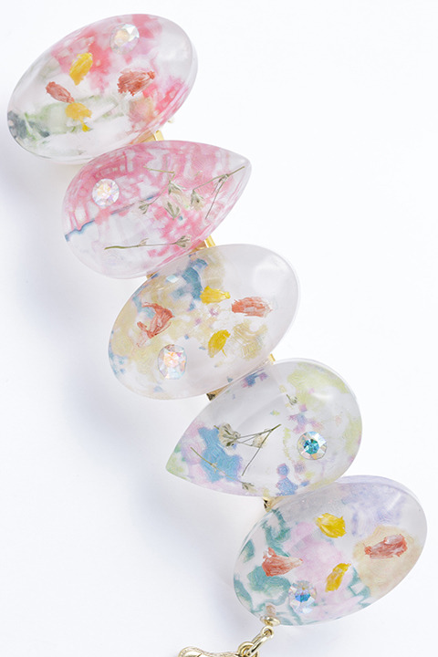 『A3!』コラボレーション バレッタ　秋組 モデル／4,800円（税別）(C)Liber Entertainment Inc. All Rights Reserved.