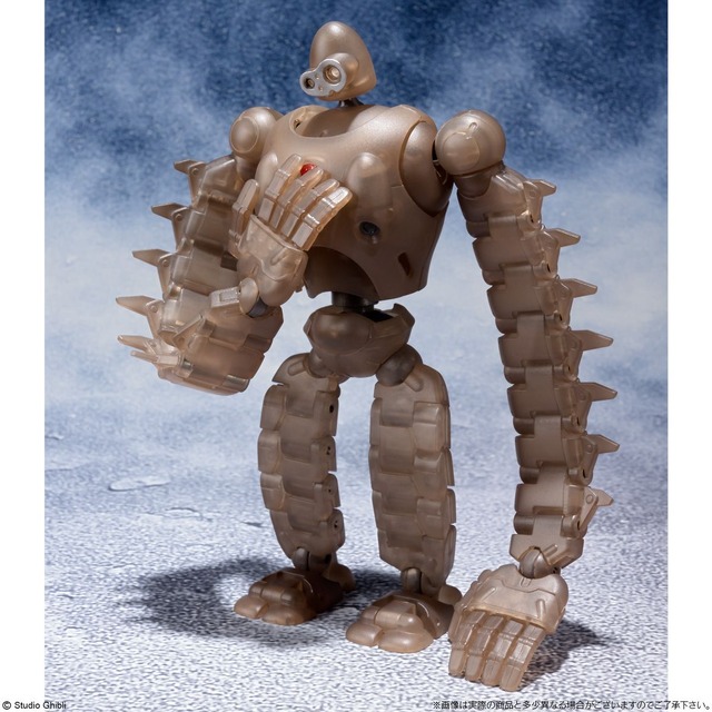 「ロボット兵 FULL ACTION Ver.（MECHANICAL CLEAR）＆ムスカ FULL ACTION Ver.」8,100円（税込）(C) Studio Ghibli