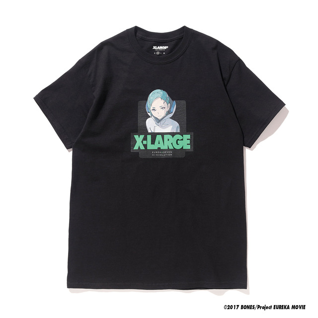 商品名：S/S TEE EUREKA OG自店販売価格：￥5,500 +税カラー：WHITE, BLACKサイズ：S,M,L,XL（C)2017 BONES/Project EUREKA MOVIE