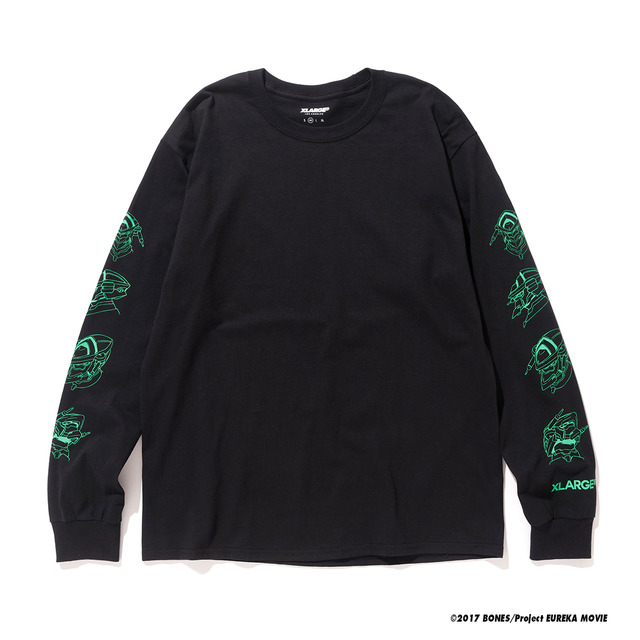商品名：L/S TEE ORIGINATE ZERO自店販売価格：￥6,500 +税カラー：WHITE, BLACKサイズ：S,M,L,XL（C)2017 BONES/Project EUREKA MOVIE