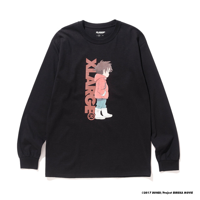 商品名：L/S TEE RENTON自店販売価格：￥6,500 +税カラー：WHITE, BLACKサイズ：S,M,L,XL（C)2017 BONES/Project EUREKA MOVIE