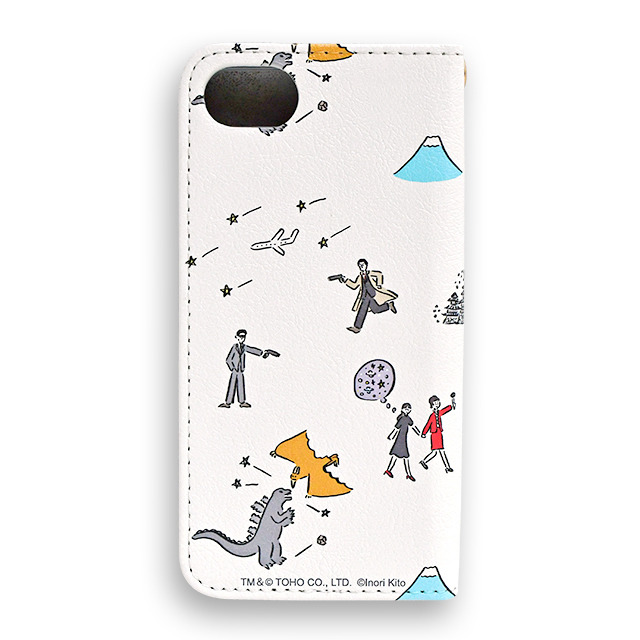 ゴジラ映画『三大怪獣 地球最大の決戦』コラボグッズ BOOK iPhoneケース 4,000円＋税TM&(C)TOHO CO.,LTD.