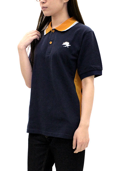 烏野高校 デザインポロシャツ6,500 円+税(C)古舘春一／集英社・「ハイキュー!!3rd」製作委員会・MBS