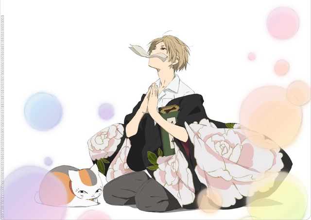 『劇場版 夏目友人帳 ～うつせみに結ぶ～』第1弾特典付き 全国共通特別鑑賞券 特典クリアファイル(C)緑川ゆき・白泉社／夏目友人帳プロジェクト