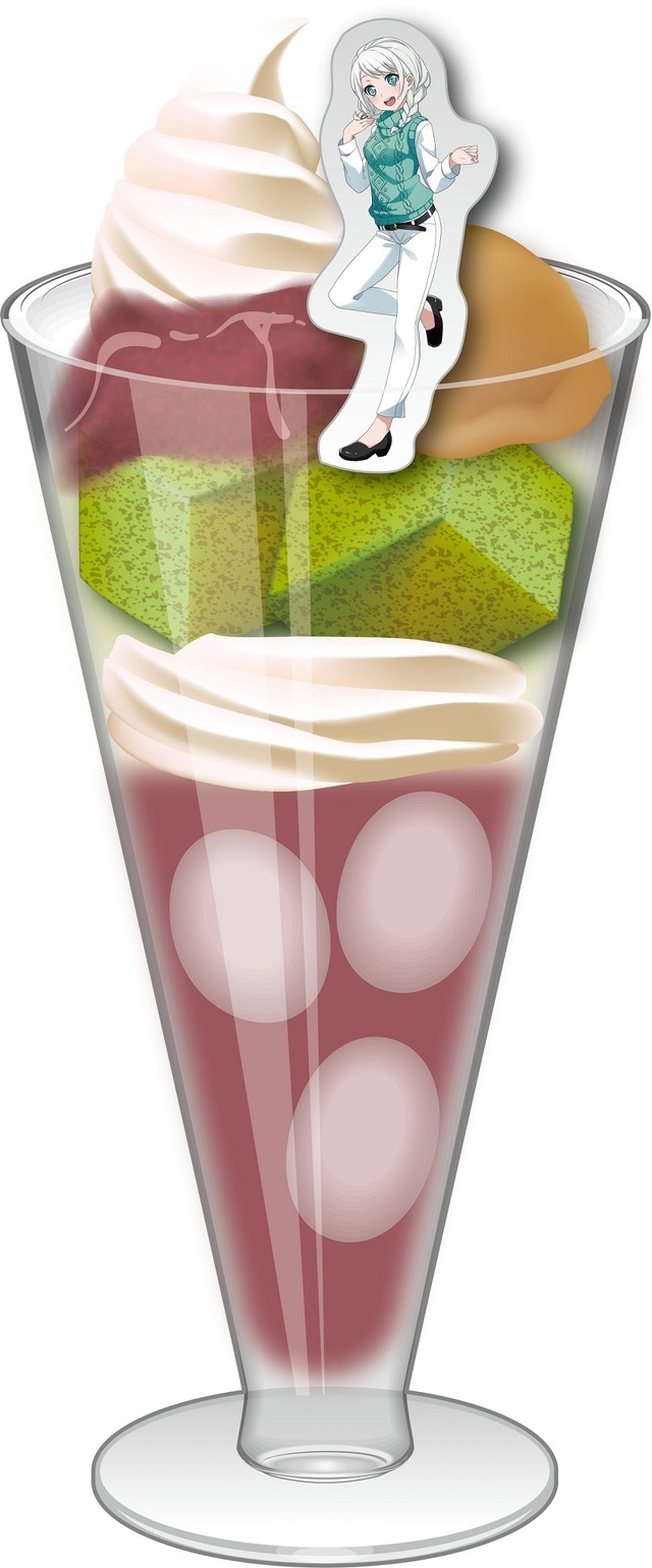 イヴの和おもてなし和風パフェ　価格未定　（C)BanG Dream! Project（C)Craft Egg Inc.（C)bushiroad All Rights Reserved.