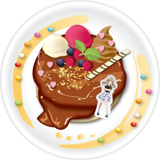 有咲のほんとは嬉しい（？）友チョコパンケーキ　価格未定　（C)BanG Dream! Project（C)Craft Egg Inc.（C)bushiroad All Rights Reserved.