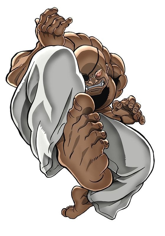 TVアニメ『バキ』愚地独歩（CV：菅生隆之）（C）板垣恵介（秋田書店）／バキ製作委員会