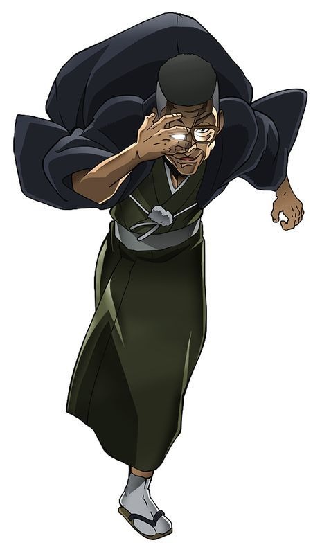 TVアニメ『バキ』渋川剛気（CV：島田敏）（C）板垣恵介（秋田書店）／バキ製作委員会