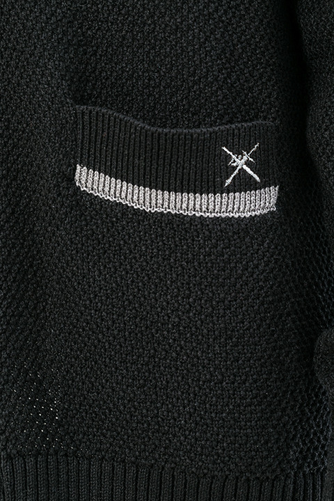 『劇場版 ソードアート・オンライン -オーディナル・スケール-』コラボレーション キリトモデル カーディガン 12,800円（税別）(C)2016 川原 礫／ＫＡＤＯＫＡＷＡ　アスキー・メディアワークス刊／SAO MOVIE Project