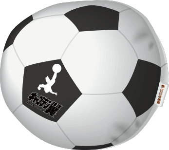 『キャプテン翼』×「カレーハウスCoCo壱番屋」キャンペーン「ココイチオリジナル サッカーボール型クッション」(C)高橋陽一／集英社・2018キャプテン翼製作委員会