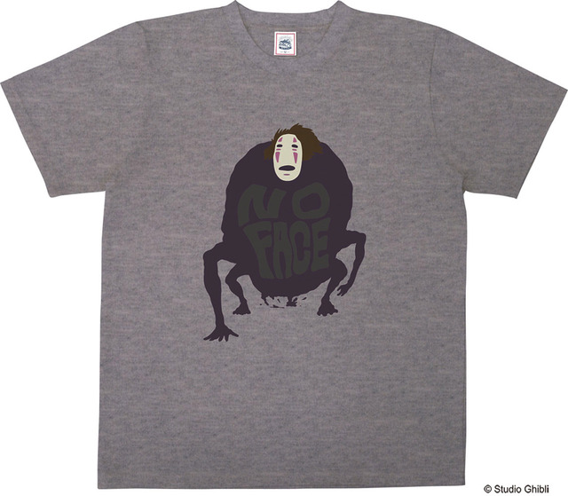千と千尋の神隠し Tシャツ　NOFACE 4,630円（税別） (C) Studio Ghibli (C) 1994 Hatake Jimusho - Studio Ghibli - NH (C) 2004 Studio Ghibli - NDDMT(C) 2008 Studio Ghibli - NDHDMT