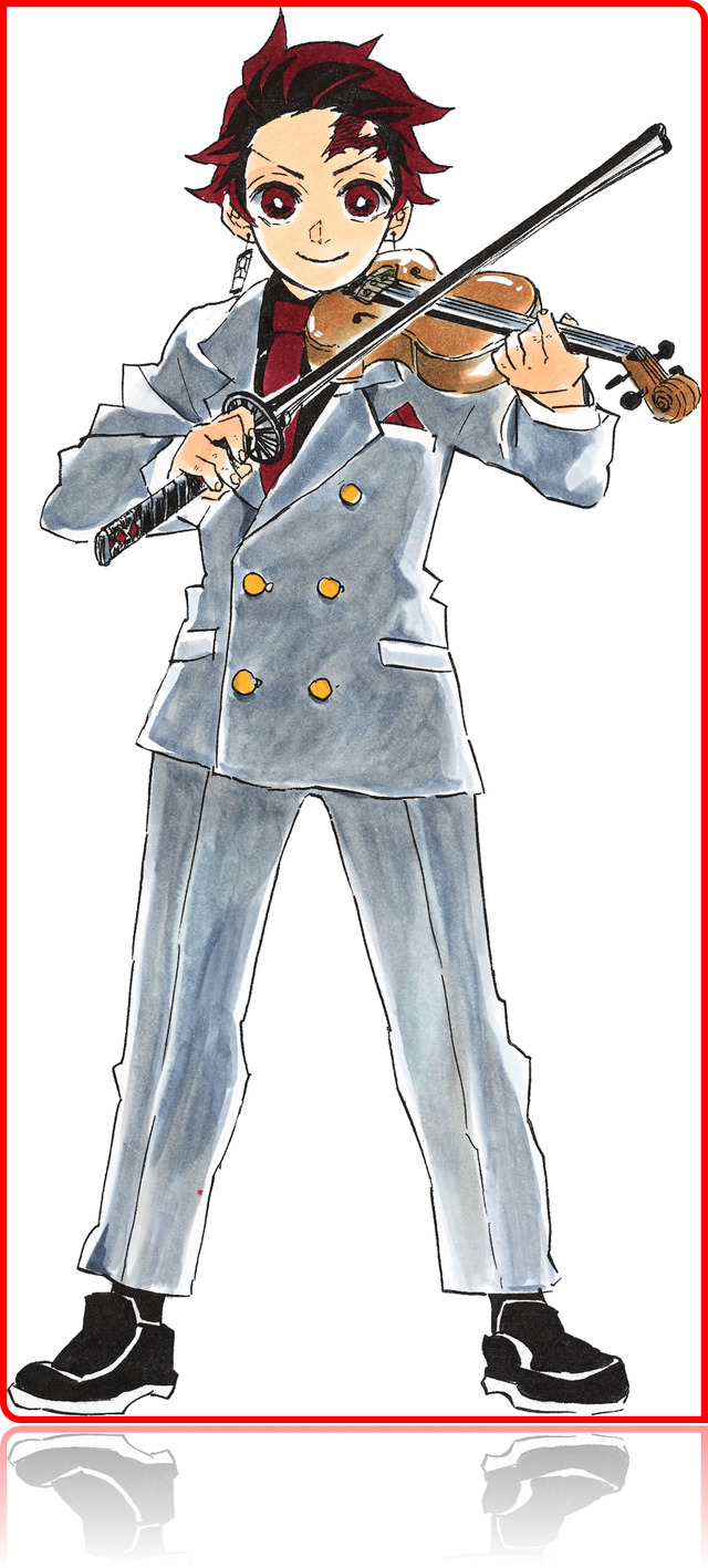 「WJ連載作家陣描き下ろし限定イラスト」 (C)JUMP 50th Anniversary