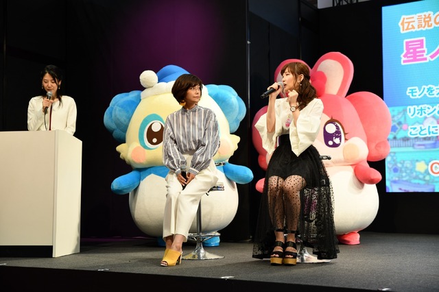 『キラキラハッピー★ ひらけ！ここたま』発表会スチール(C)BANDAI/TV TOKYO・ここたま製作委員会