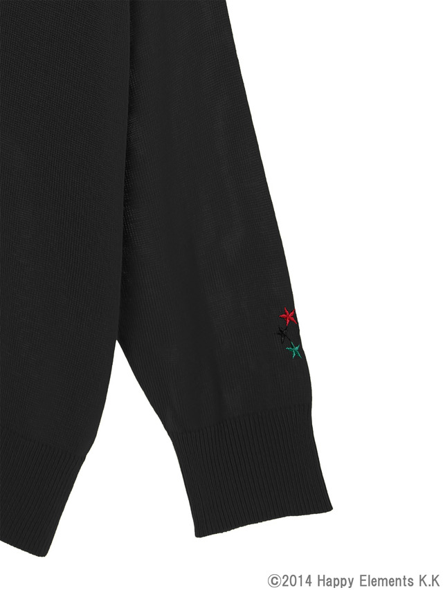 earth music＆ecology Japan Label×「あんさんぶるスターズ！」第2弾「流星隊」カーディガン5,500円（＋税）(C)2014 Happy Elements K.K produced by CHORD co.,ltd.