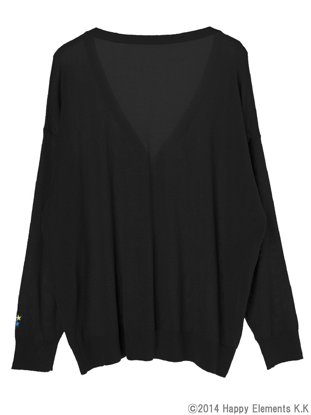 earth music＆ecology Japan Label×「あんさんぶるスターズ！」第2弾「流星隊」カーディガン5,500円（＋税）(C)2014 Happy Elements K.K produced by CHORD co.,ltd.