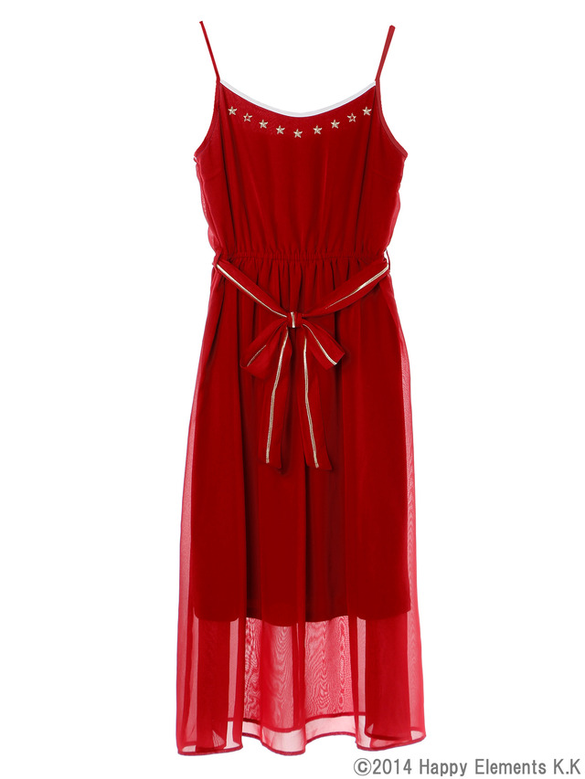 earth music＆ecology Japan Label×「あんさんぶるスターズ！」第2弾「流星隊」ワンピース6,990円（＋税）(C)2014 Happy Elements K.K produced by CHORD co.,ltd.