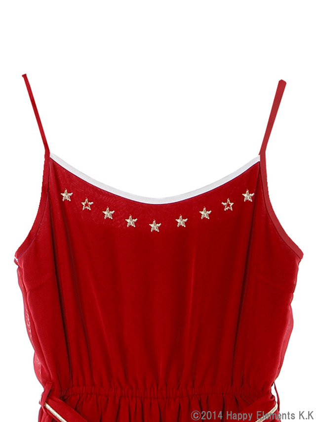 earth music＆ecology Japan Label×「あんさんぶるスターズ！」第2弾「流星隊」ワンピース6,990円（＋税）(C)2014 Happy Elements K.K produced by CHORD co.,ltd.