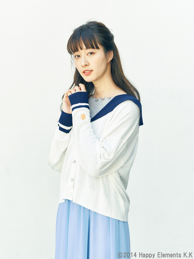 earth music＆ecology Japan Label×「あんさんぶるスターズ！」第2弾「Ra*bits」カーディガン5,500円（＋税）(C)2014 Happy Elements K.K produced by CHORD co.,ltd.