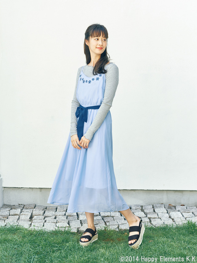 earth music＆ecology Japan Label×「あんさんぶるスターズ！」第2弾「Ra*bits」ワンピース6,990円（＋税）(C)2014 Happy Elements K.K produced by CHORD co.,ltd.