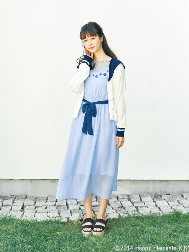 earth music＆ecology Japan Label×「あんさんぶるスターズ！」第2弾「Ra*bits」ワンピース6,990円（＋税）(C)2014 Happy Elements K.K produced by CHORD co.,ltd.