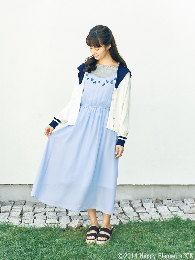 earth music＆ecology Japan Label×「あんさんぶるスターズ！」第2弾「Ra*bits」ワンピース6,990円（＋税）(C)2014 Happy Elements K.K produced by CHORD co.,ltd.