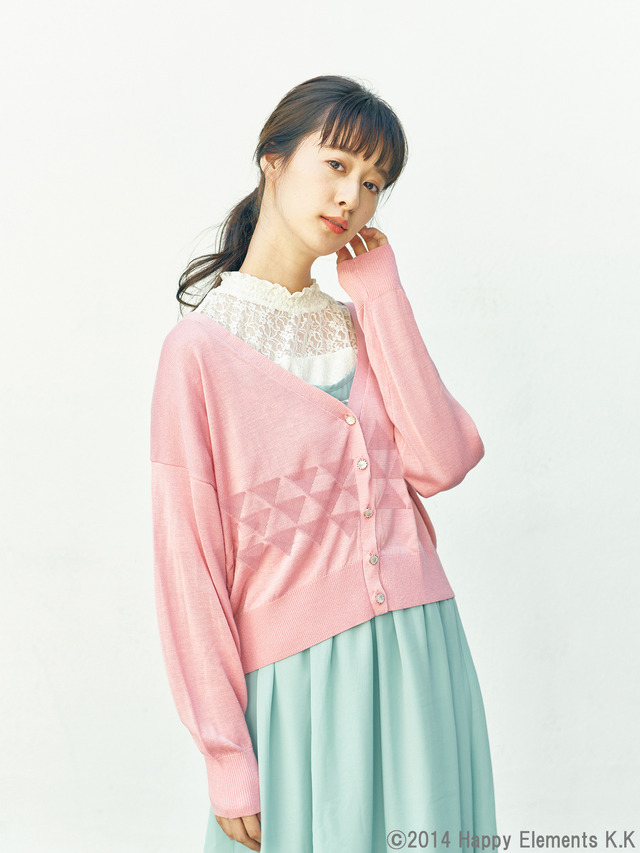 earth music＆ecology Japan Label×「あんさんぶるスターズ！」第2弾「2wink」カーディガン5,500円（＋税）(C)2014 Happy Elements K.K produced by CHORD co.,ltd.