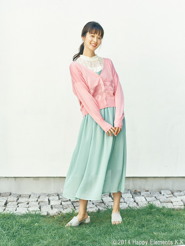 earth music＆ecology Japan Label×「あんさんぶるスターズ！」第2弾「2wink」カーディガン5,500円（＋税）(C)2014 Happy Elements K.K produced by CHORD co.,ltd.