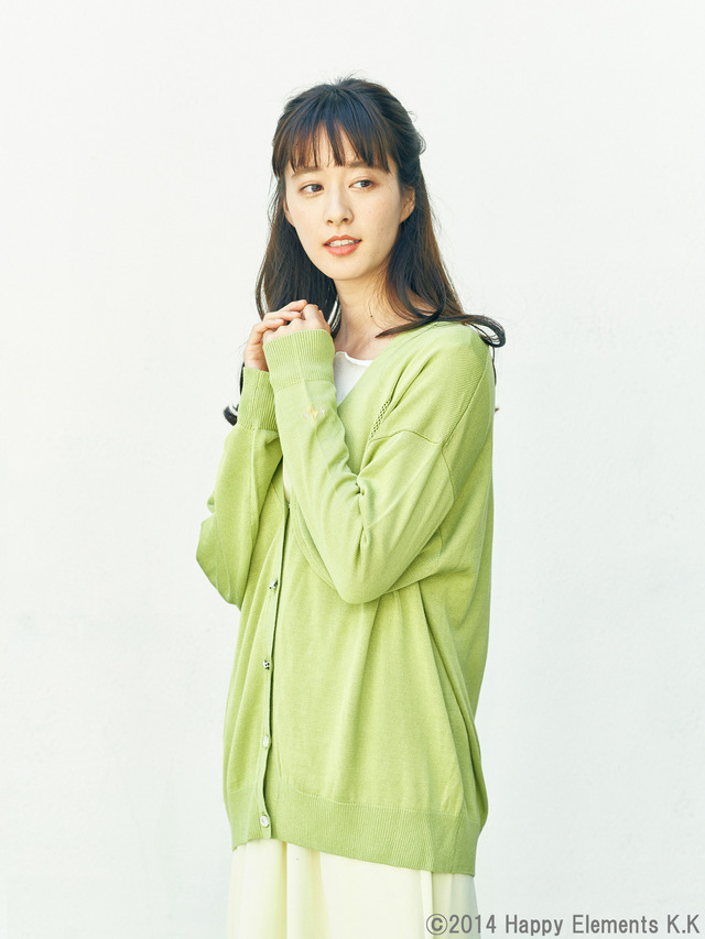 earth music＆ecology Japan Label×「あんさんぶるスターズ！」第2弾「Switch」カーディガン5,500円（＋税）(C)2014 Happy Elements K.K produced by CHORD co.,ltd.