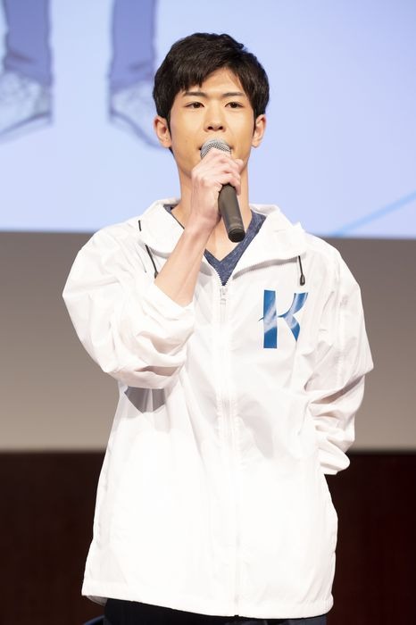 TVアニメ『風が強く吹いている』発表会の様子（C）寛政大学陸上競技部後援会