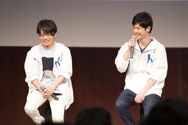 TVアニメ『風が強く吹いている』発表会の様子（C）寛政大学陸上競技部後援会