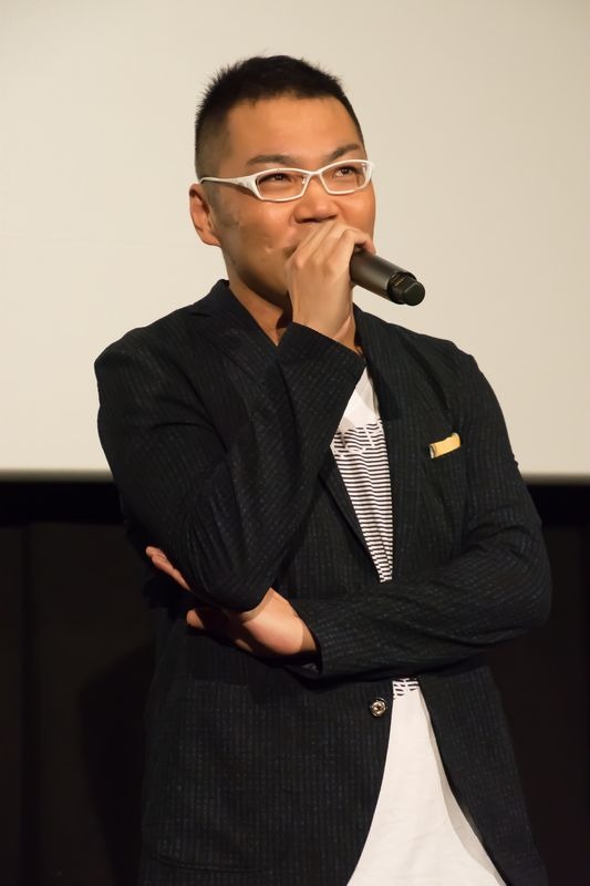 「アニメ『僕のヒーローアカデミア』三宅健太（オールマイト）VS大塚明夫（オール・フォー・ワン）トークライブ＆リアルタイム上映イベント」スチール(C)堀越耕平／集英社・僕のヒーローアカデミア製作委員会