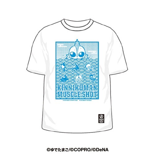 「『キン肉マンマッスルショット』オリジナルTシャツ」2900円（税込）(C)ゆでたまご／(C)COPRO／(C)DeNA