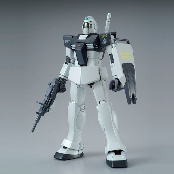 MG 1/100 ジム （ホワイト・ディンゴ隊仕様）販売価格：3,780円（税込）(C)創通・サンライズ