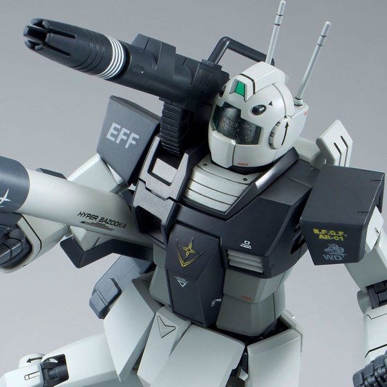 MG 1/100 ジムキャノン （ホワイト・ディンゴ隊仕様）販売価格：4,320円（税込）(C)創通・サンライズ