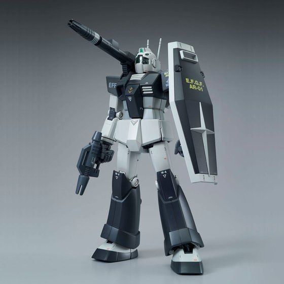 MG 1/100 ジムキャノン （ホワイト・ディンゴ隊仕様）販売価格：4,320円（税込）(C)創通・サンライズ