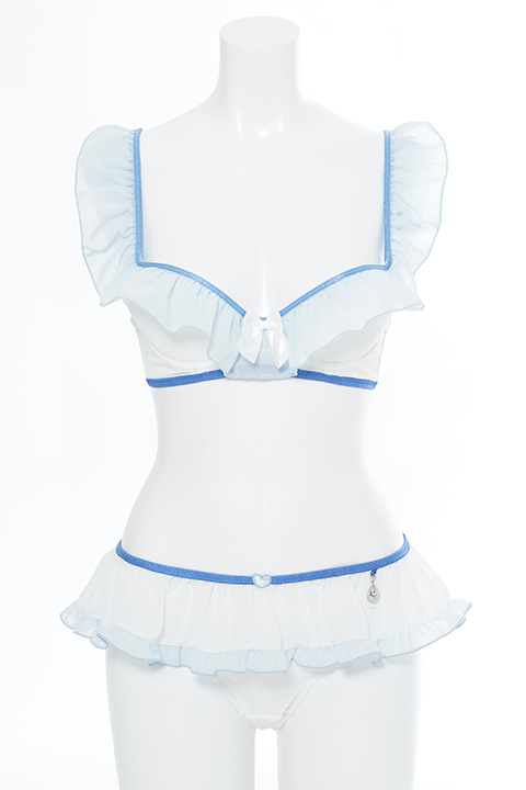 「ふたりはプリキュア」キュアホワイトモデルランジェリーセット9,800円（税別)（C）ABC-A・東映アニメーション