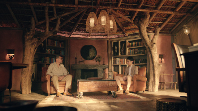 「大人エレベーター」TVCM 58F 庵野秀明 カット