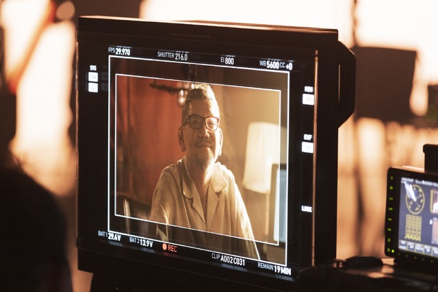 「大人エレベーター」TVCM 58F 庵野秀明 メイキングスチール