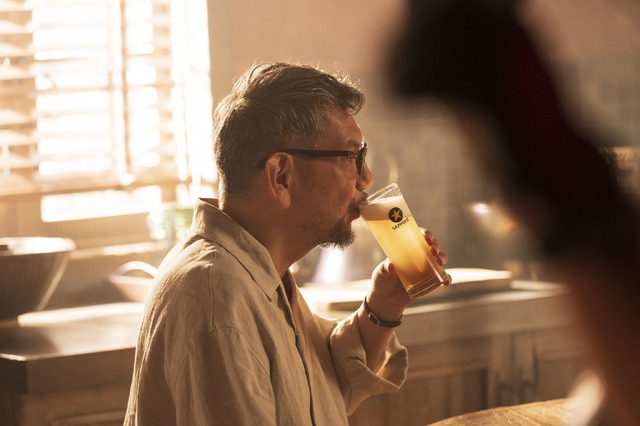 「大人エレベーター」TVCM 58F 庵野秀明 メイキングスチール