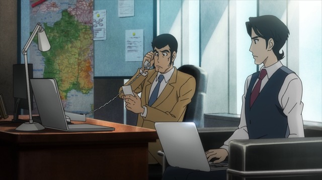 『ルパン三世 PART5』第13話「弓と王女とテロリスト」場面カット 原作：モンキー･パンチ (C)TMS・NTV