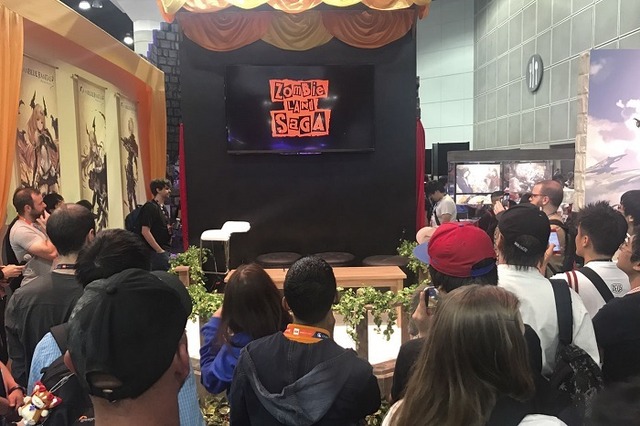 キックオフムービー公開時の様子 (C)ゾンビランドサガ製作委員会