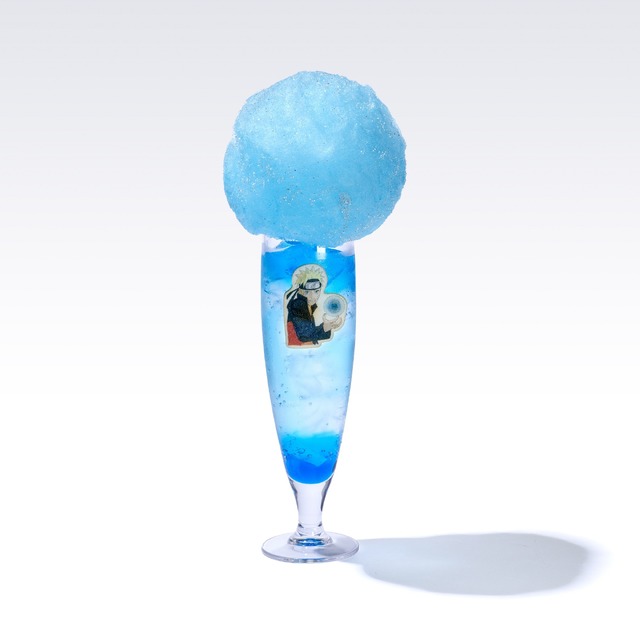 ナルトの螺旋丸ドリンク1180円（C)岸本斉史 スコット／集英社